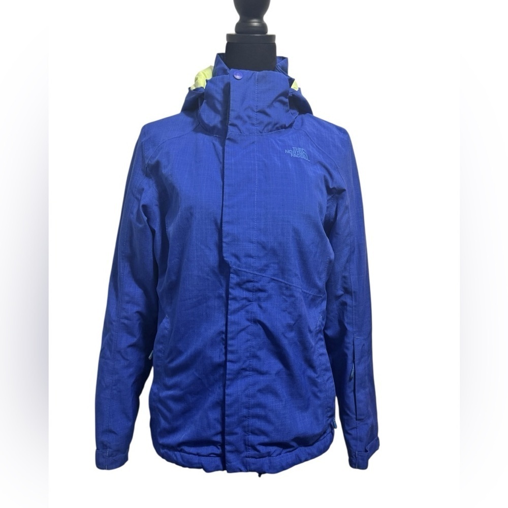 The North Face Blue Outdoor Hooded Jacket - Picture 2 of 15